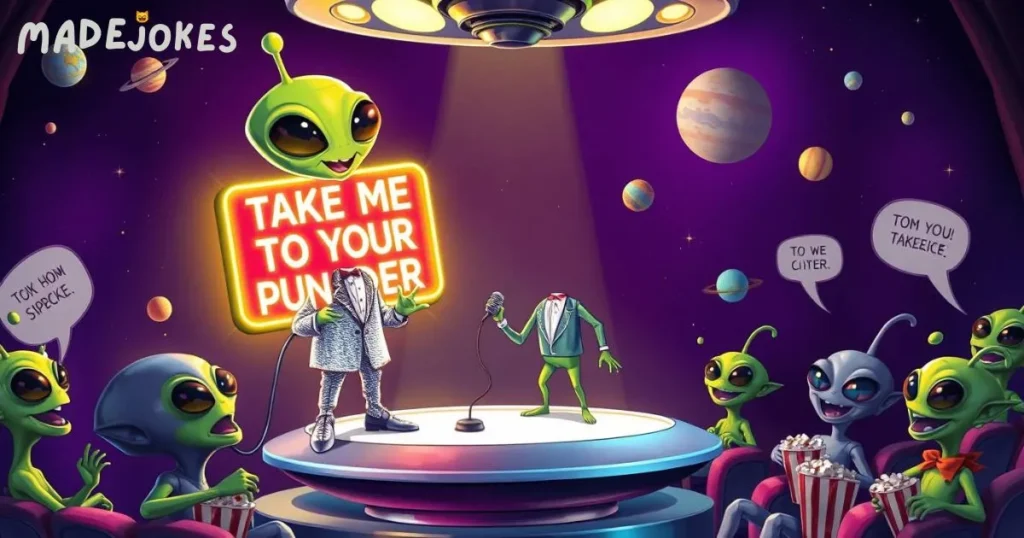 Alien Jokes and Puns