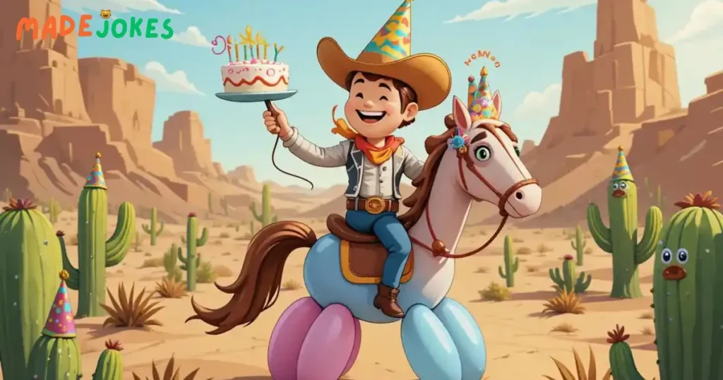 Cowboy Puns Birthday