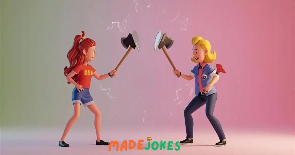 Flirty Axe Throwing Puns