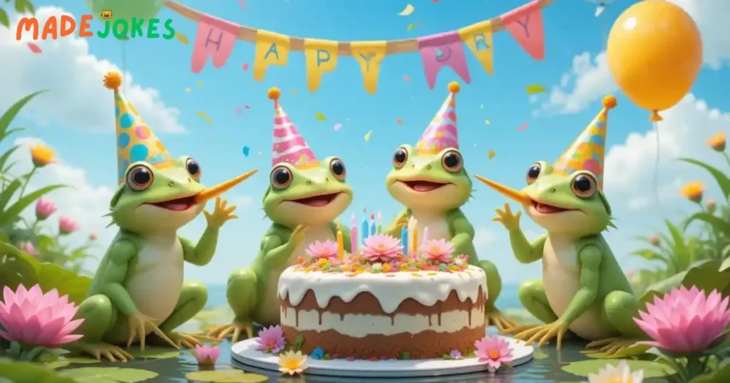 Frog Jokes for Birthday
