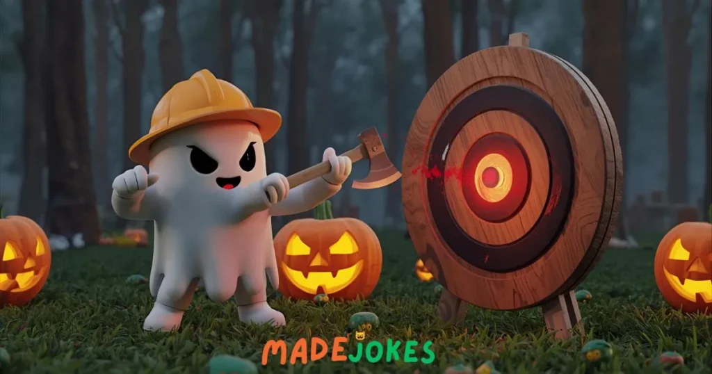 Halloween Axe Throwing Puns