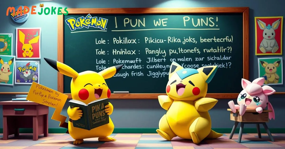 Pokémon Jokes and Puns