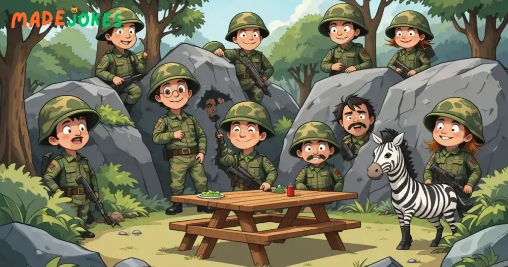 Army Camouflage Jokes