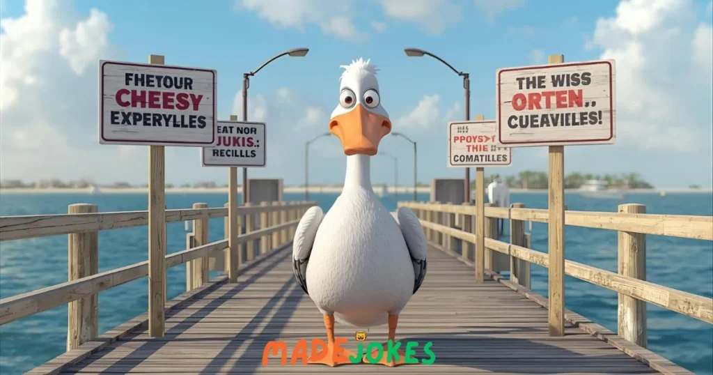 Cheesy Pelican Jokes