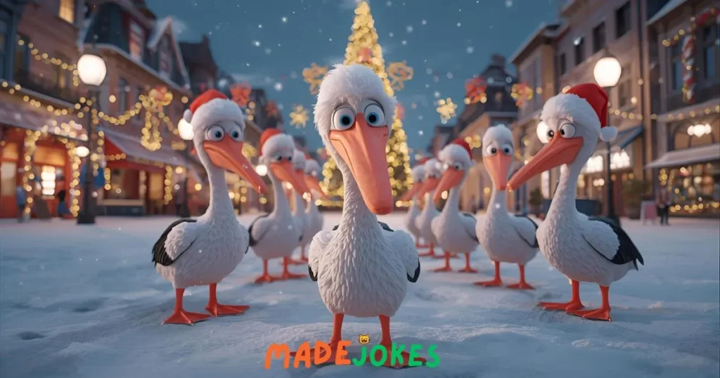 Christmas Pelican Jokes
