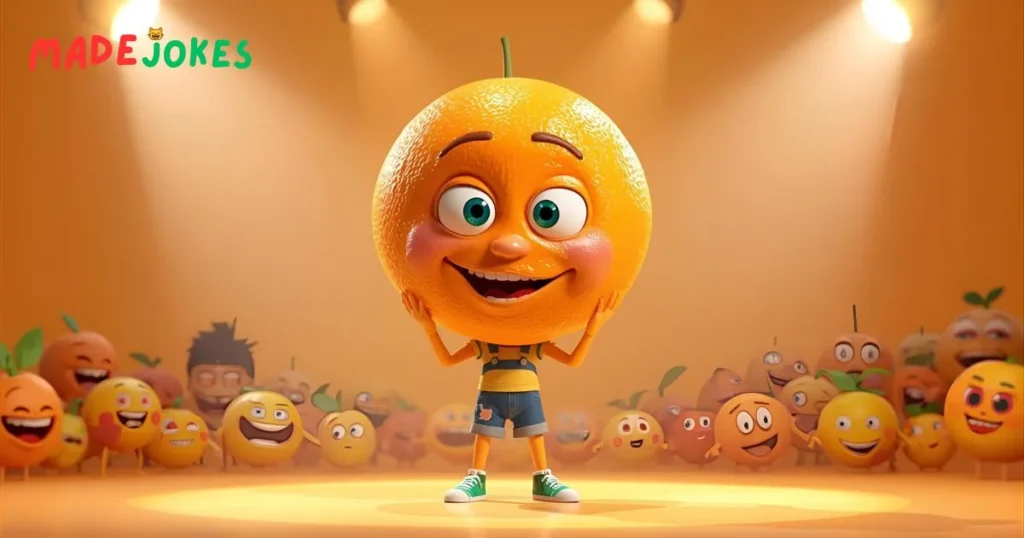 Cute Kid Orange Jokes