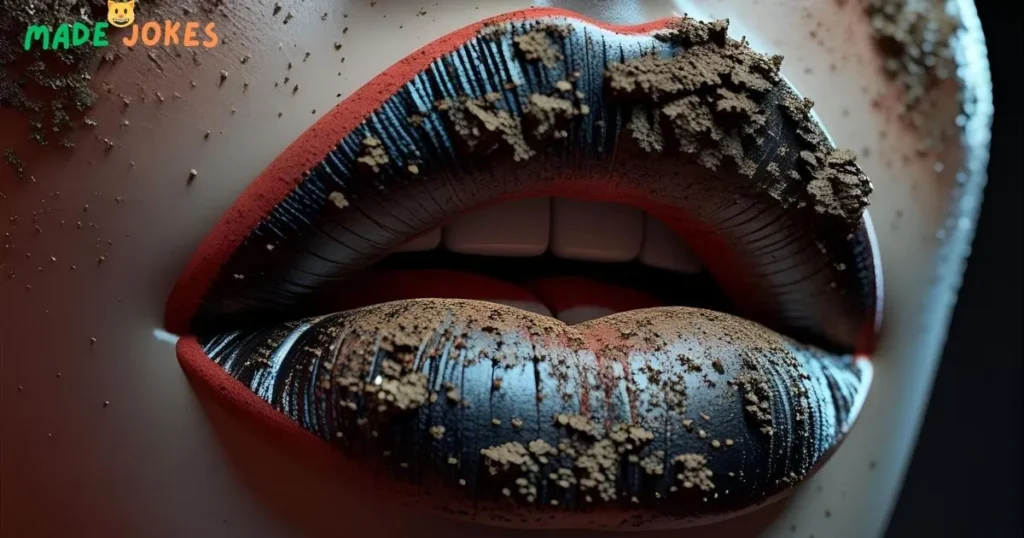 Dirty big lip jokes