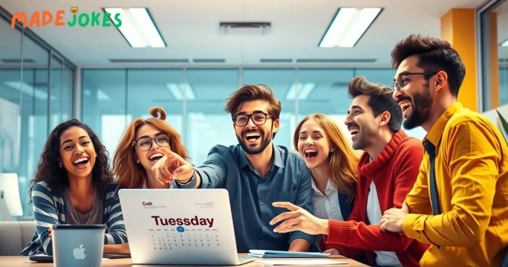 Funny Tuesday Jokes for Work
