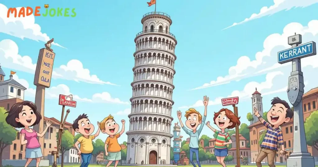 Leaning Jokes & Puns