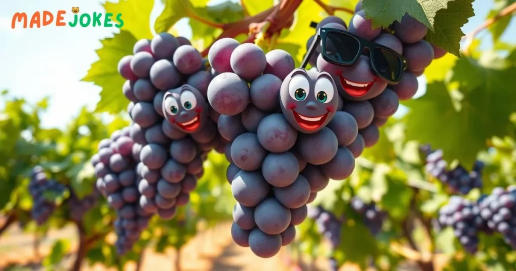 Silly grape jokes