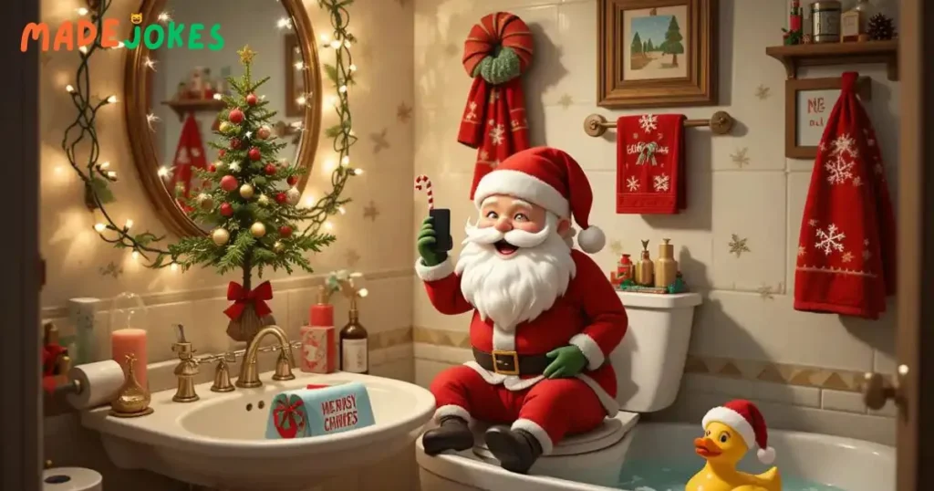 Christmas Bathroom Jokes