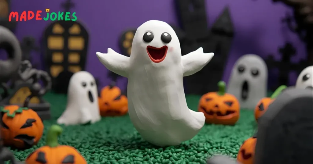 Husband Jokes About Ghost