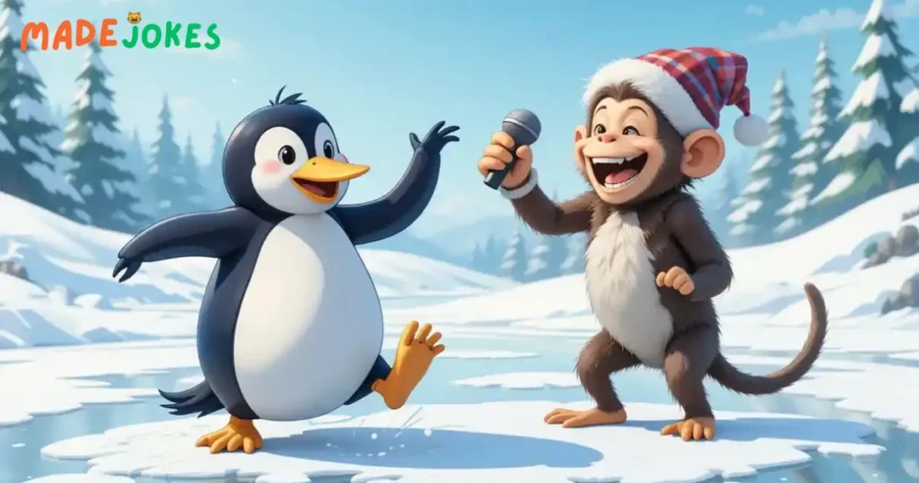 Penguin Monkey Joke
