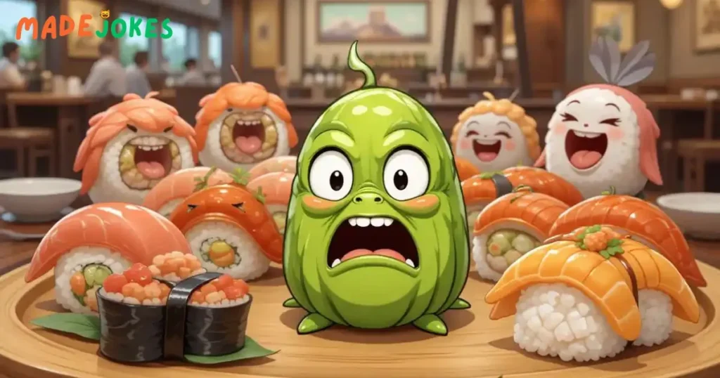 Sushi Joke Wasabi