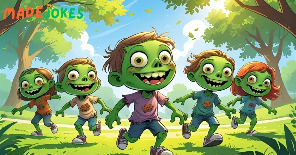 Zombie Jokes for Kids