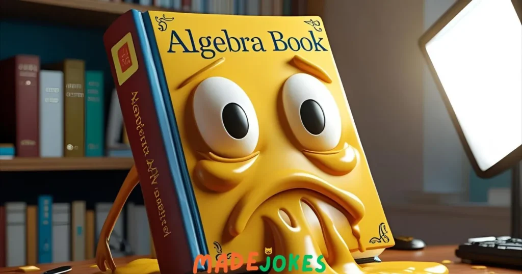 Algebra book look sad