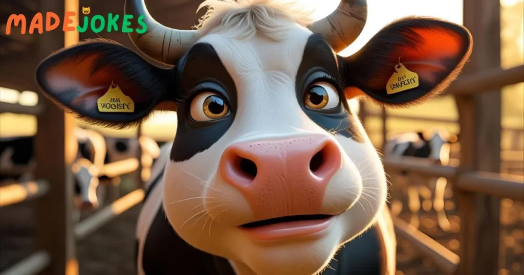 Flirty Cow