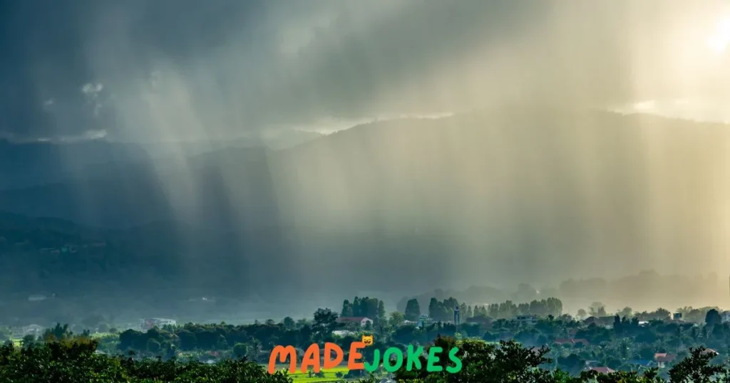 Our village rain inspires poetry