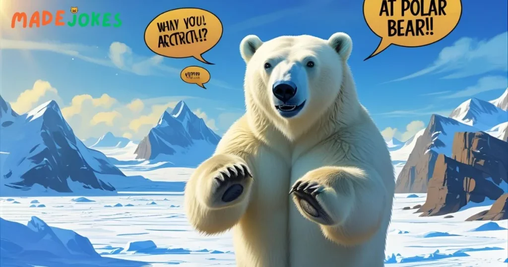 Short Polar Bear Puns