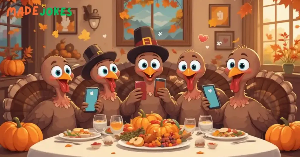 Social Media Thanksgiving Puns