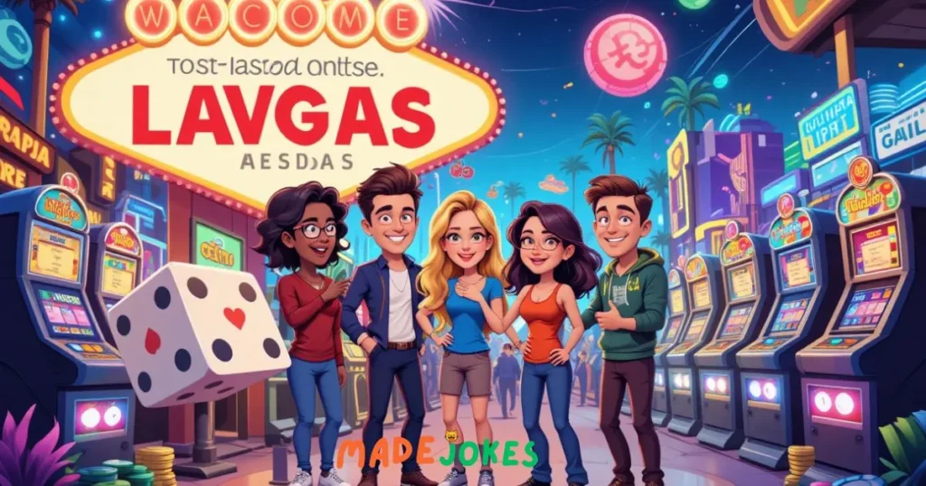 Vegas Puns with Friends