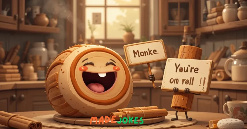 Cinnamon Puns in the Kitchen