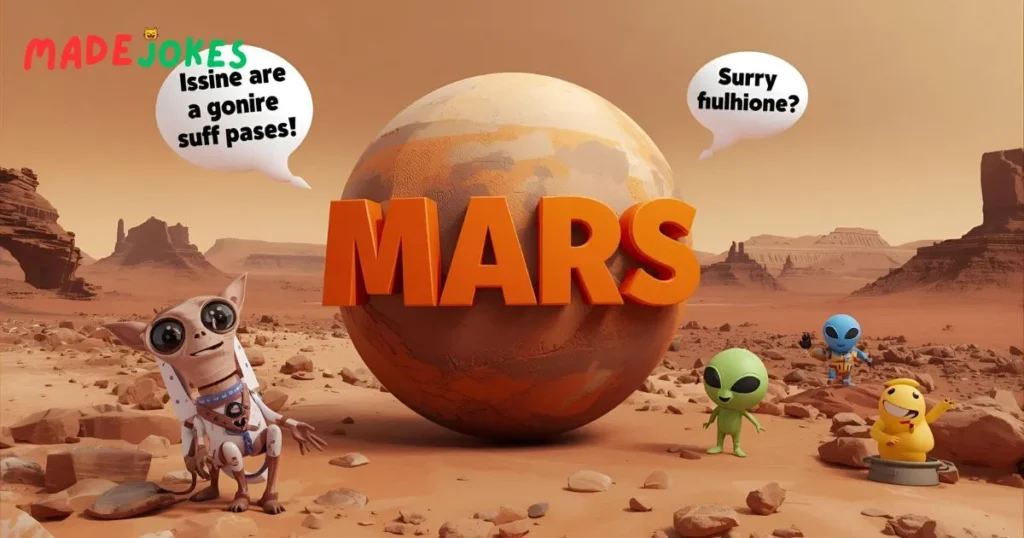 Mars Puns Dirty