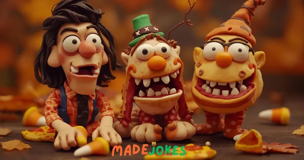 Adult Halloween Pizza Puns