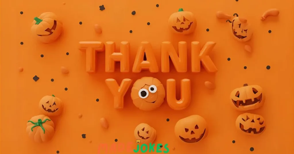 Adult Halloween Thank You
