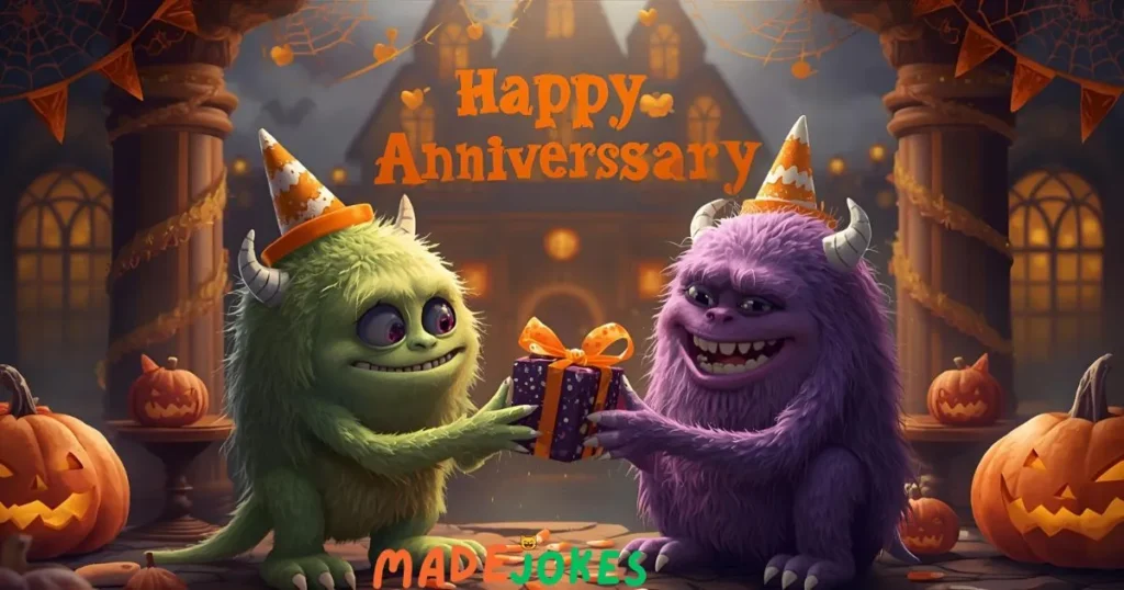 Clever Halloween Anniversary
