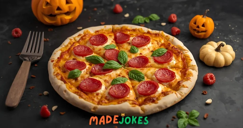 Clever Halloween Pizza 