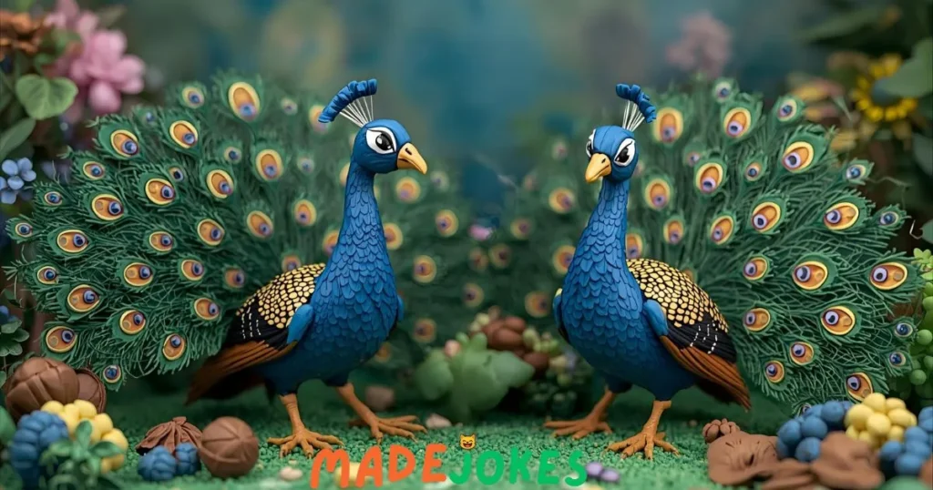 Clever Peacock Puns