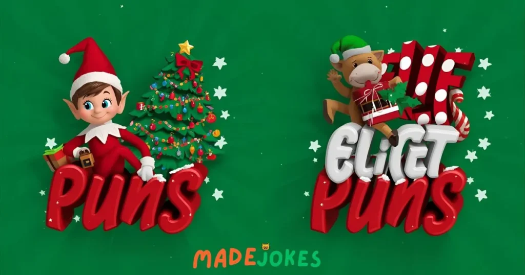 Elf puns for cards notes