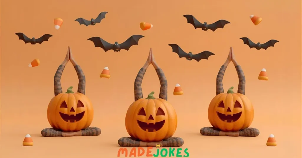 Funny Halloween Yoga Puns