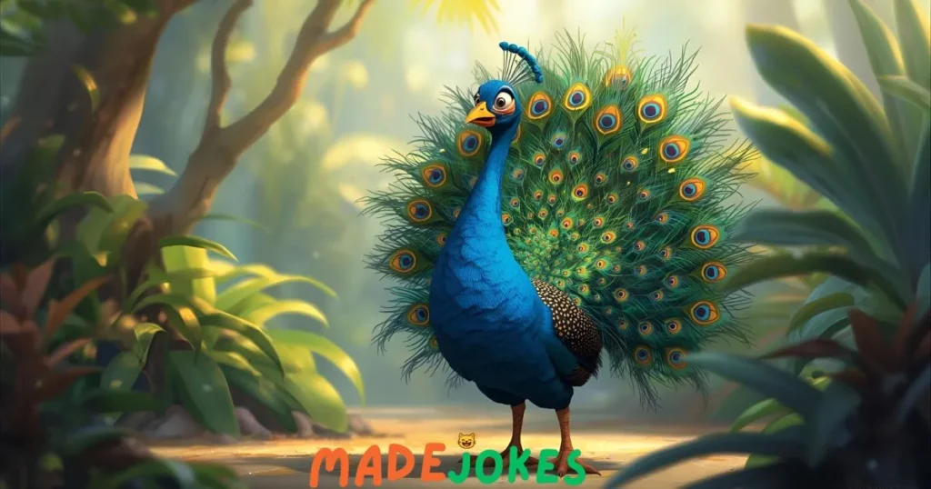 Funny Peacock Puns