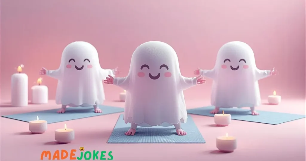 Ghosts Doing Yoga