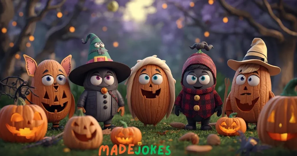 Halloween Almond Puns