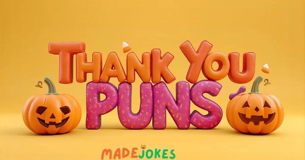 Halloween Thank You Puns