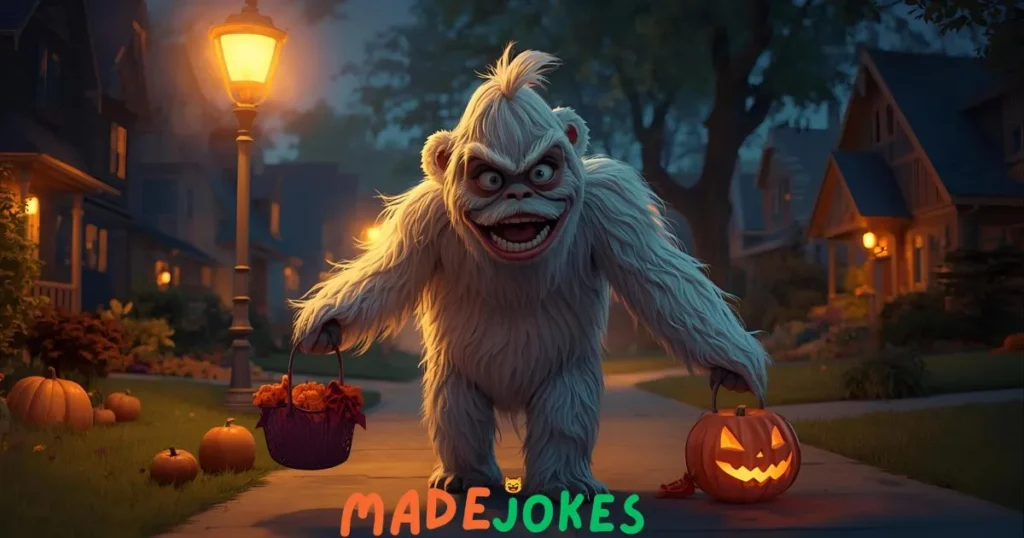 Halloween Yeti Puns
