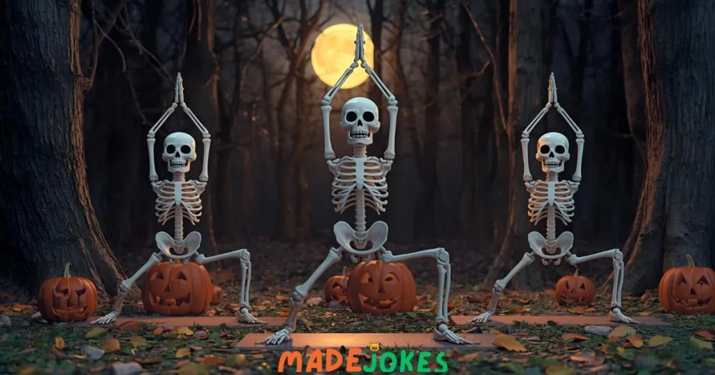 Halloween Yoga Puns