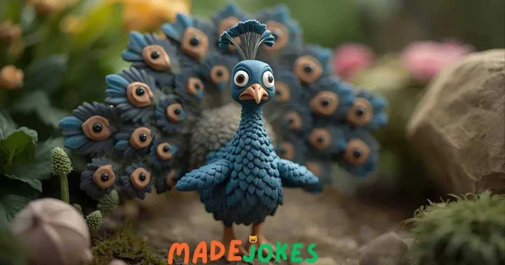One liner Peacock Puns