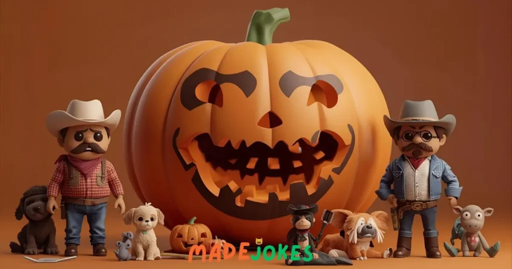 One liner Western Halloween