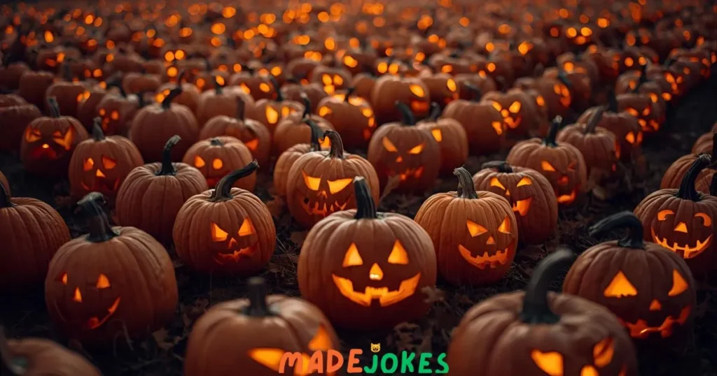 Pumpkin-Themed Wallpaper Puns