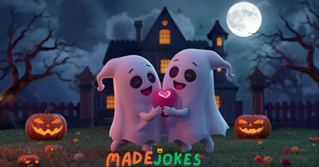 Romantic Halloween puns