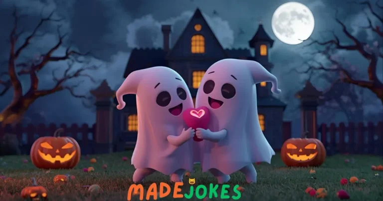 Romantic Halloween puns 