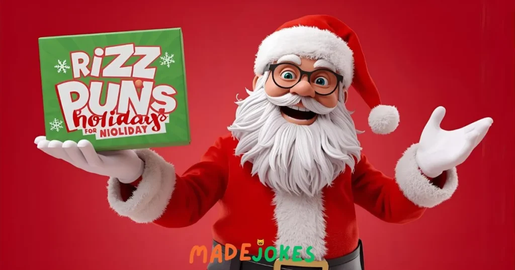 Santa Rizz Puns for the Holidays