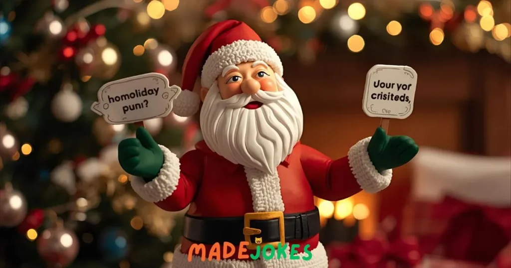 Santa Rizz Puns for the Holidays for Instagram