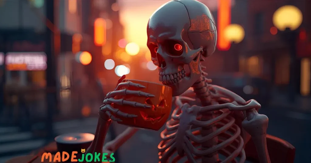 Skeleton Coffee Break