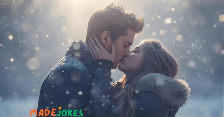 Snow kiss puns and meaning