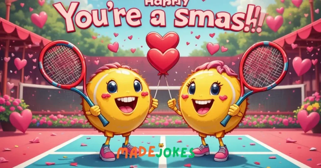 Tennis Valentine Puns